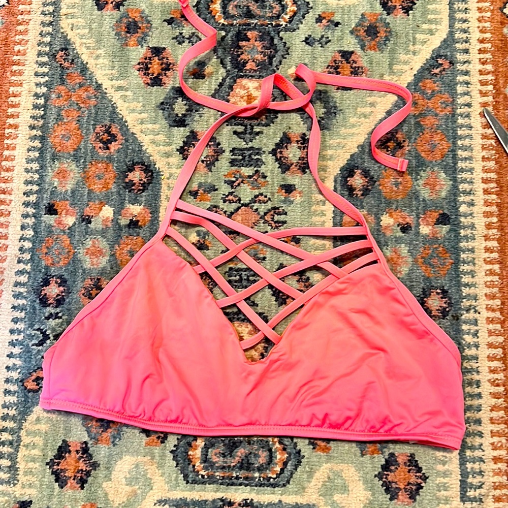 Missimo coral swim top - large
